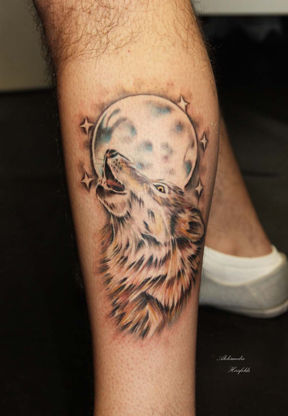 Howling Wolf Tattoo Ideas.
