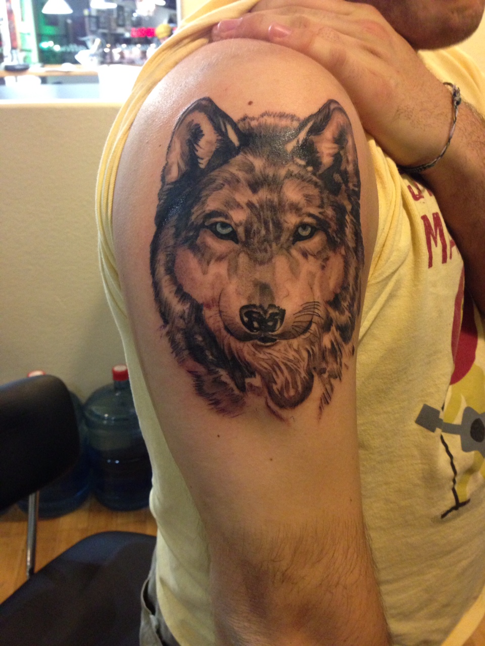 Lone Wolf Tattoo Ideas.