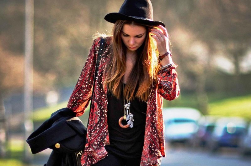 Outfit hippie mujer