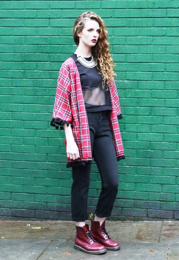 grunge office wear