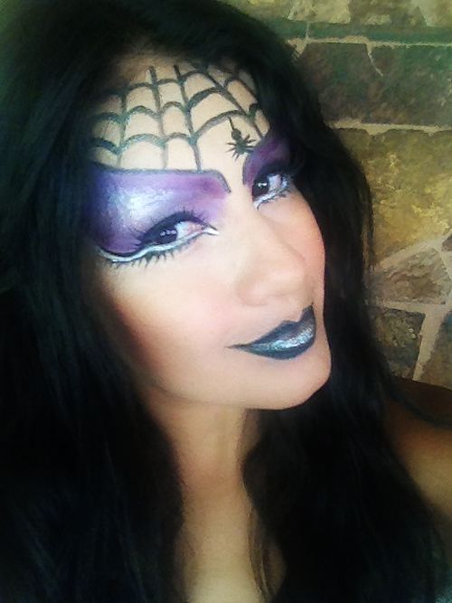 20 Spider Halloween Makeup Ideas - Flawssy