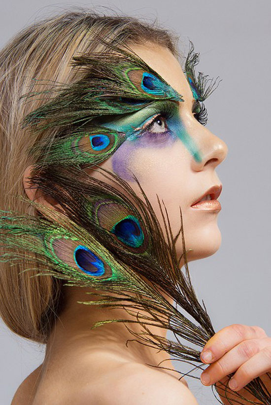 25 Peacock Halloween Makeup ideas - Flawssy