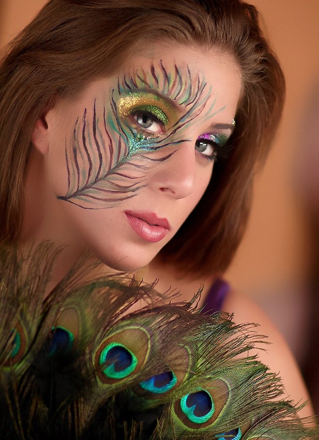 25 Peacock Halloween Makeup ideas - Flawssy