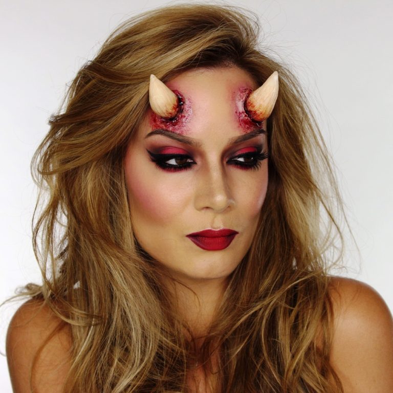20 Devil Halloween Makeup Ideas for Women Flawssy
