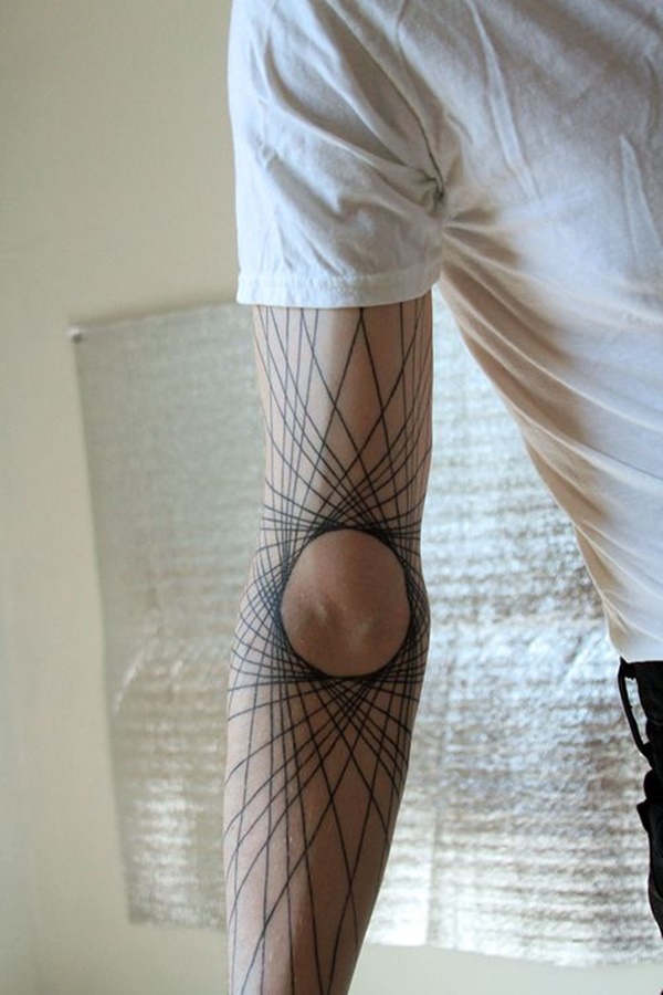 Geometric Tattoo Lines Ideas - Flawssy