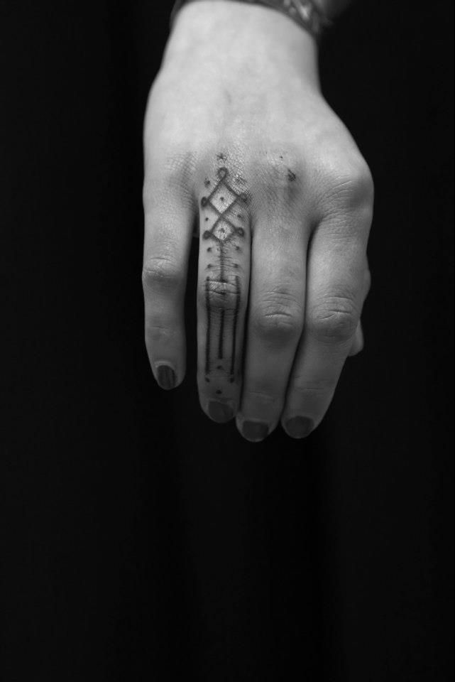 Geometric Tattoo Finger Ideas Flawssy