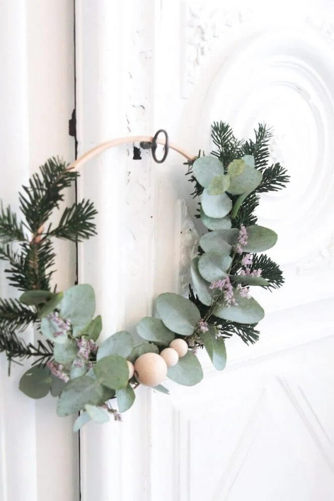 A Scandinavian spirit Christmas wreath
