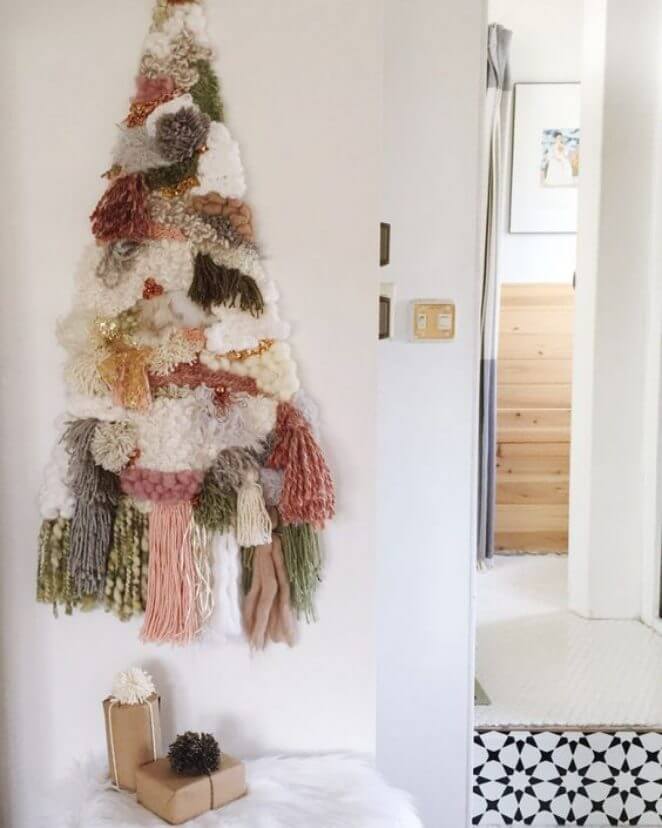 A boho chic Christmas tree (1)