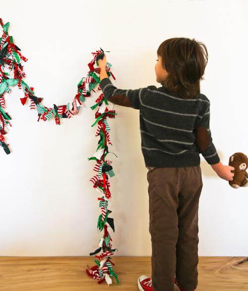 A fabric garland (1)