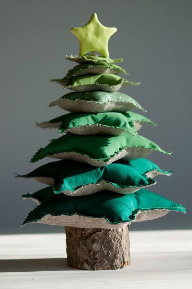 A fabric tree 