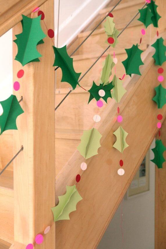 Cardboard garlands (1)