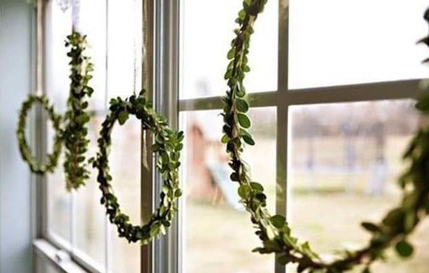 Foliage wreaths 