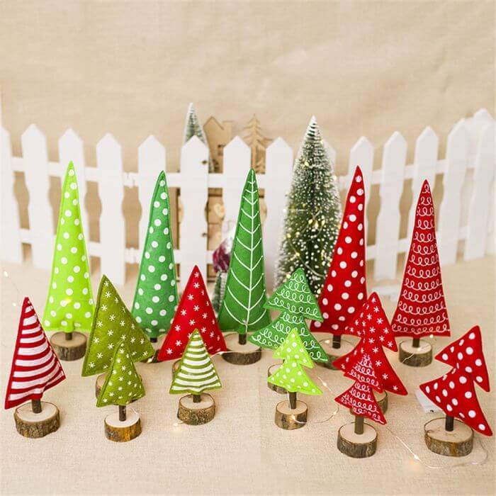 15 Ideas of Making Fabric Christmas Tree (1)