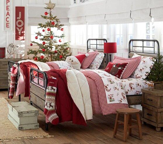 25 ideas of decorating childrns room for christmas (1)