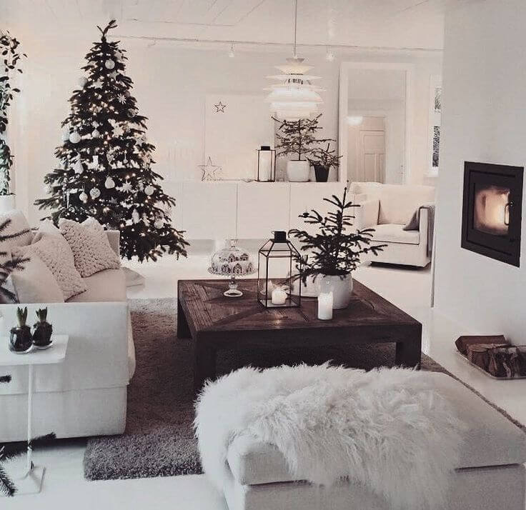 30 Ideas to Have a Cocooning Christmas Decoration (1)