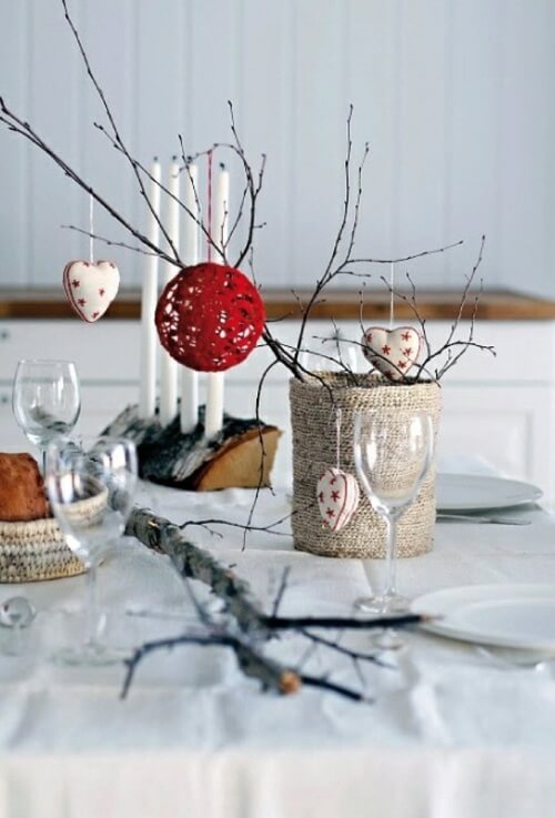 A Scandinavian Christmas decoration inspired by nature (1)