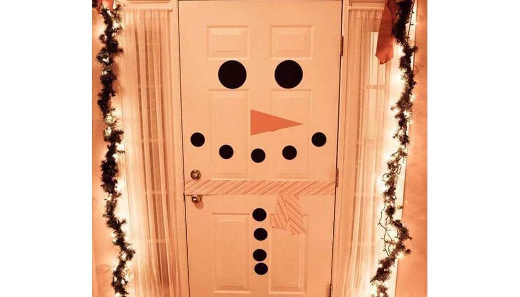 A Snowman door (1)