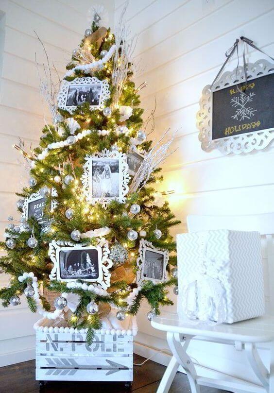 A wooden crate at the foot of the Christmas tree 1 (1)