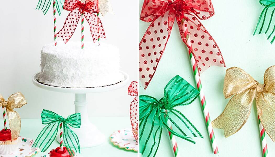 Christmas decorations for a holiday dessert (1)