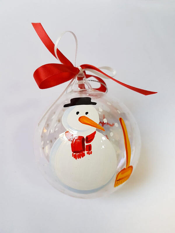 Glass Christmas balls (1)