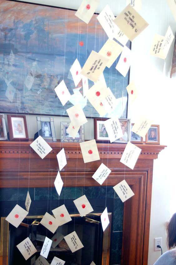Hanging Hogwarts Letters (1)