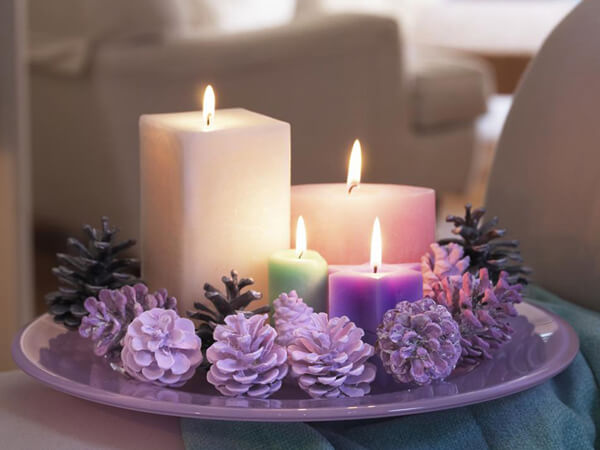 Lavender scented candles (1)
