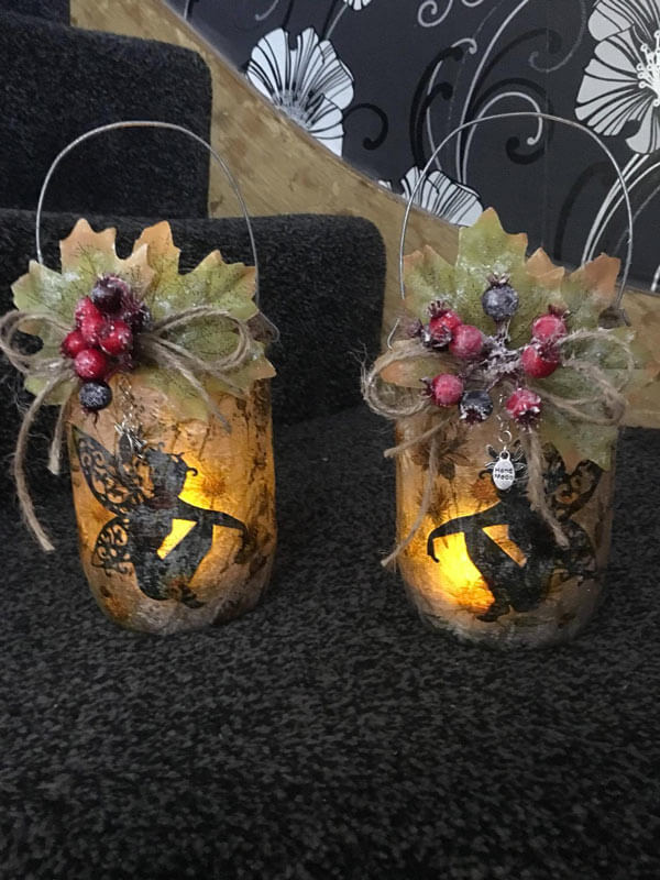 Magical lighting jars 