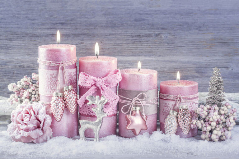 Pink candles (1)