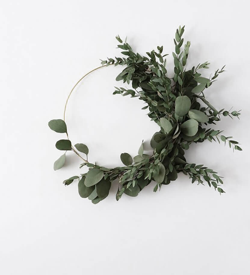 The minimalist Christmas wreath (1)