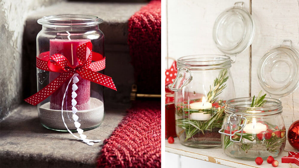 Use jars as decorative items (1)