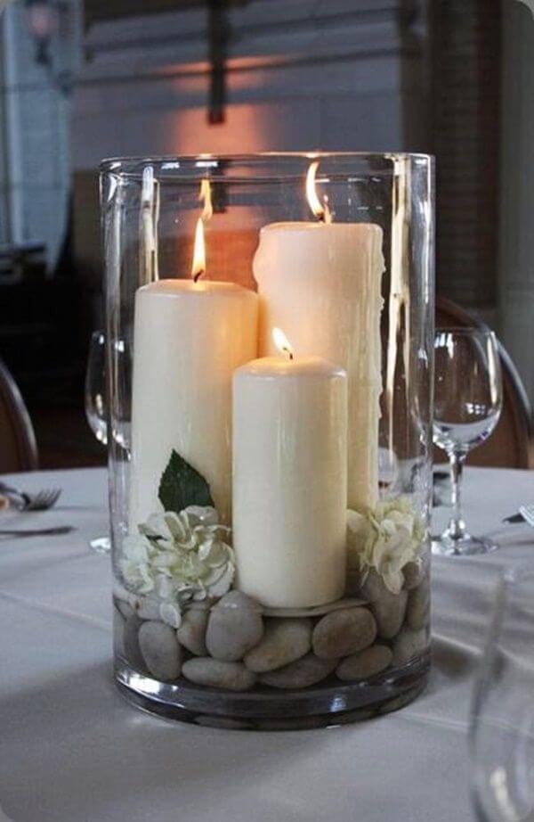 Vase with candles (1)