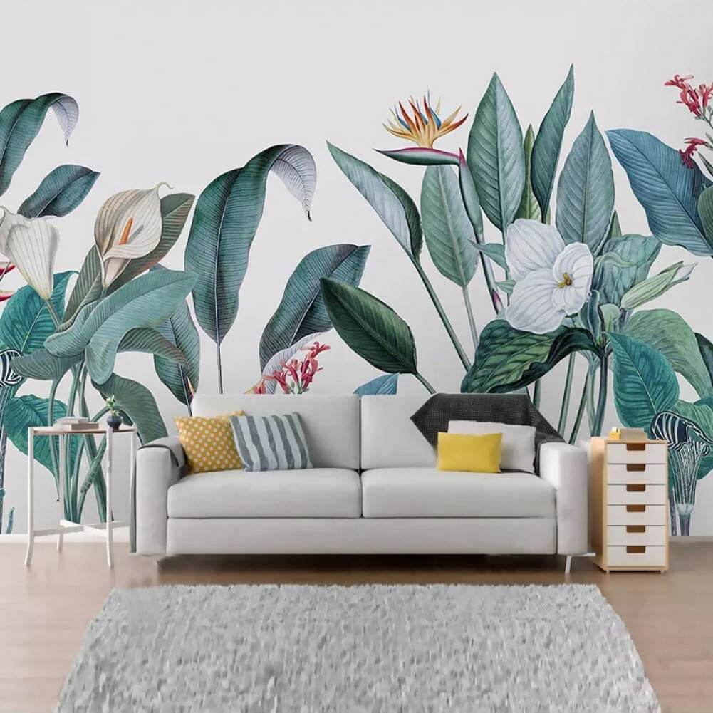 25 Wallpaper Ideas to Add Greenery and Color (1)