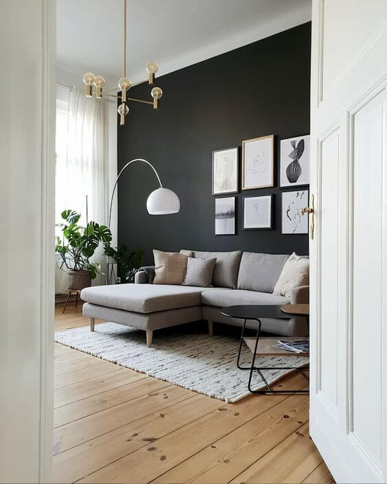 A Scandinavian-style colored wall (1)