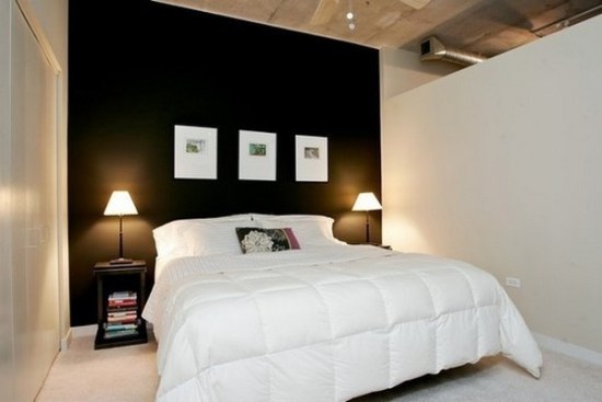 A minimalist bedroom decoration (1)
