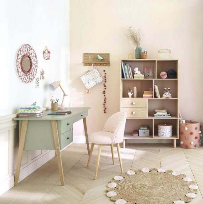 A round rug to add a boho touch (1)