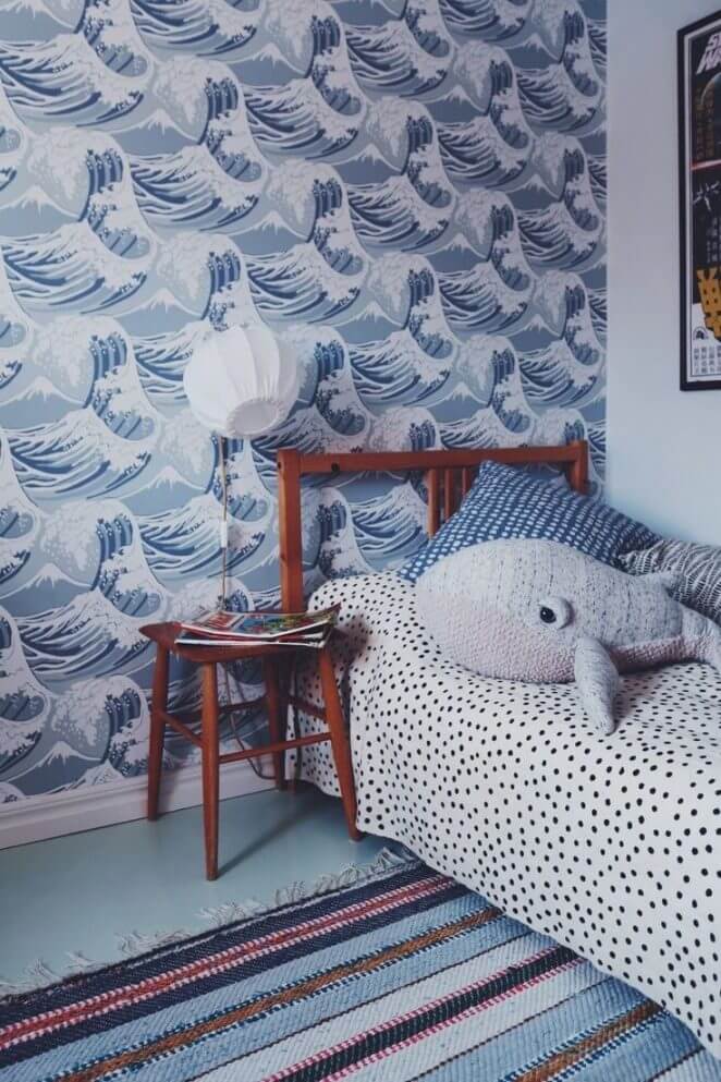 A sky blue bedroom for dreamy children (1)