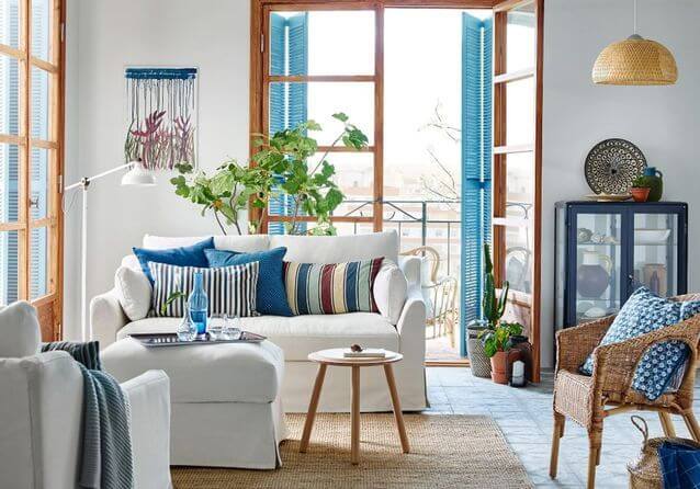 A white living room that focuses on small decor (1)