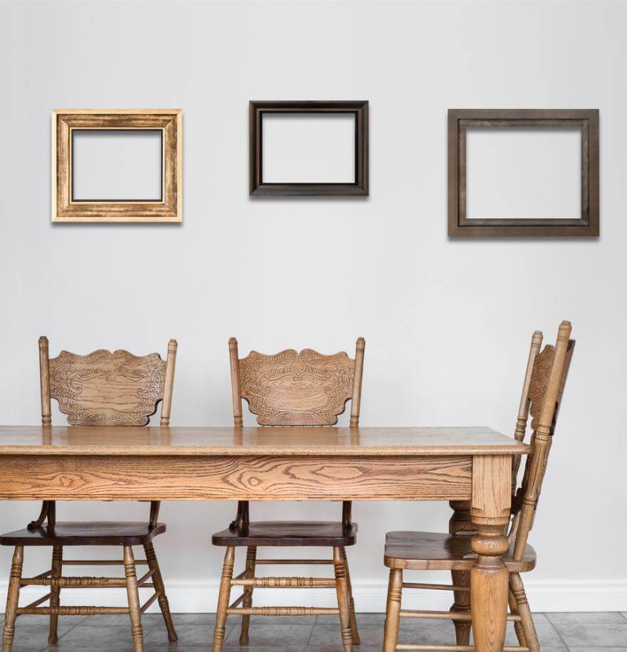 Chic rustic settings in the dining room (1)
