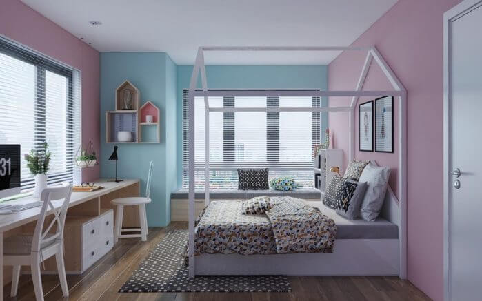 Children's bedrooms with a cabin bed (1)