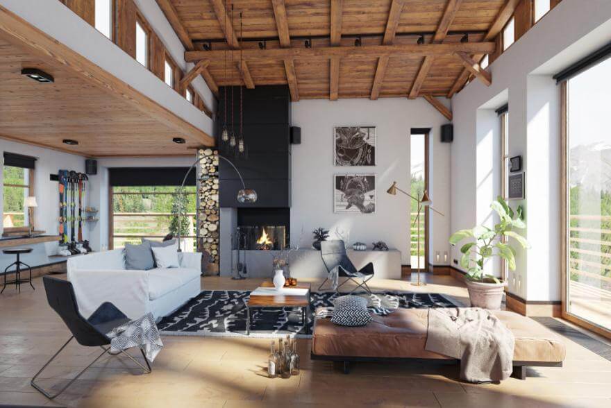 Country loft style living room (1)