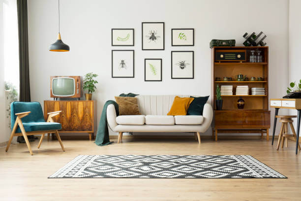 Furnish a retro living room1 (1)