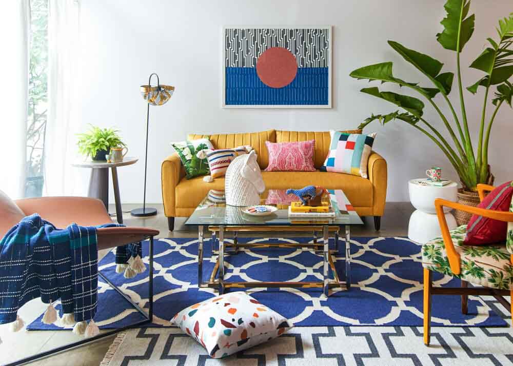 Go for a colorful sofa (1)