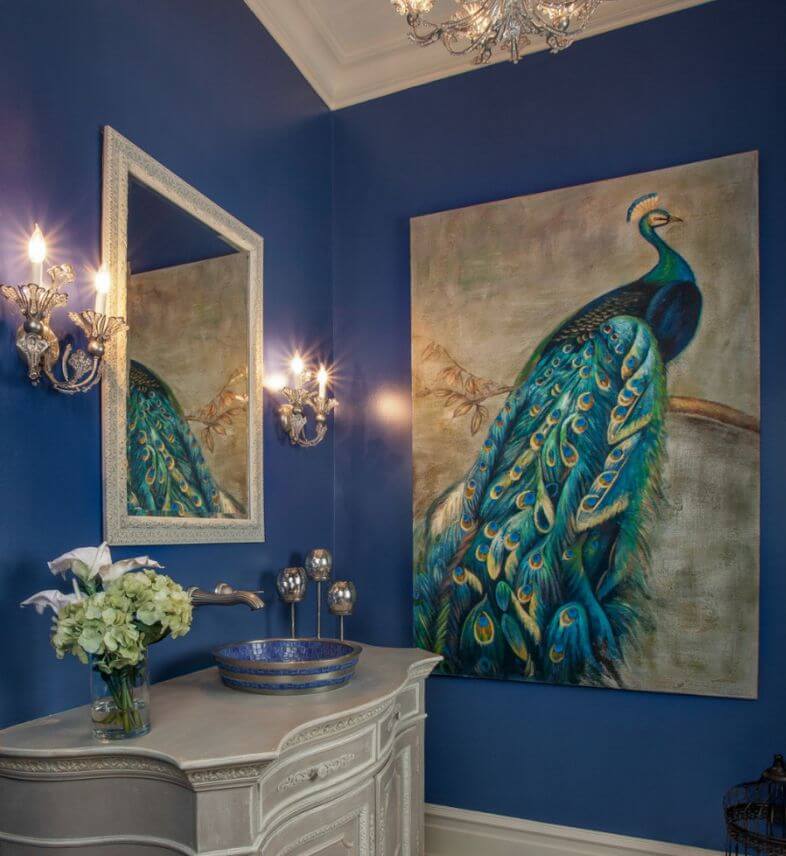 Peacock blue for ceiling (1)