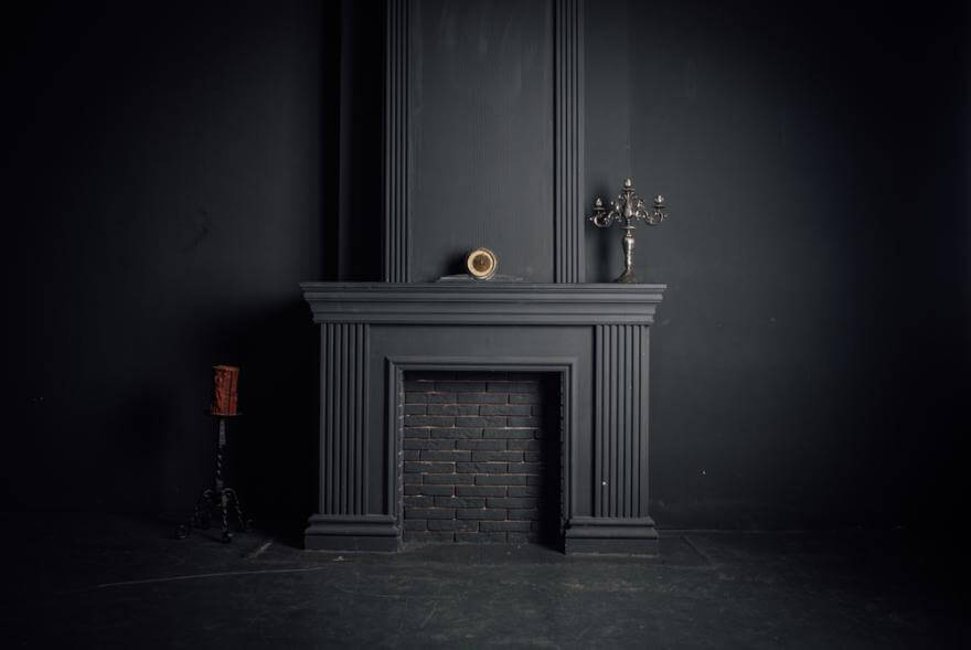 Repaint a fireplace in the color of your choice (1)