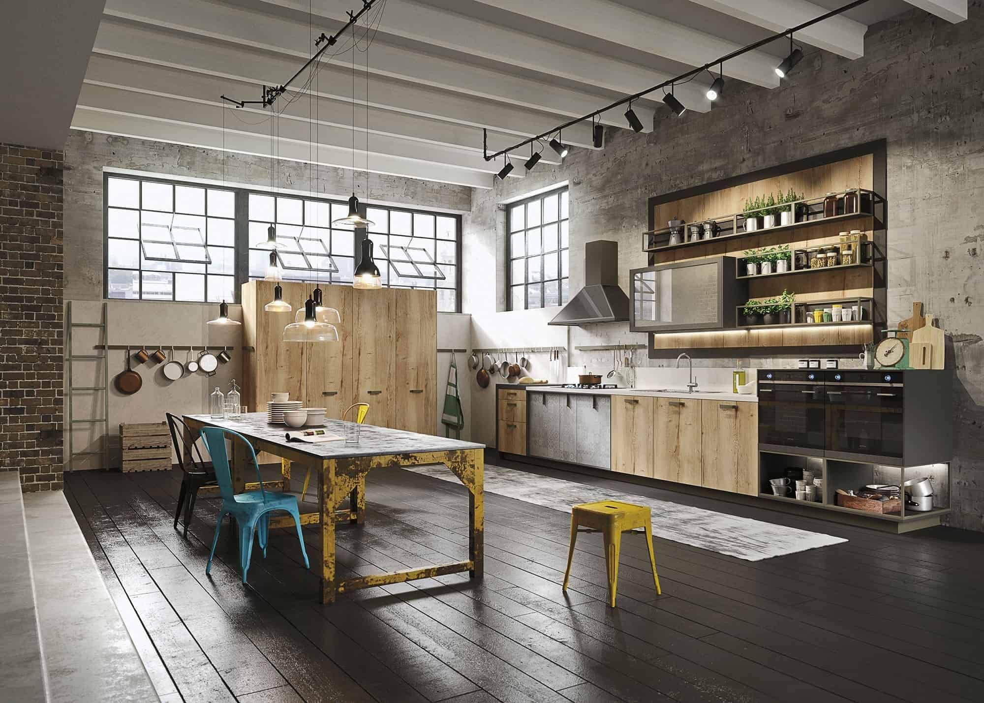 50 Ideas of Industrial Kitchen You Will Love (1)