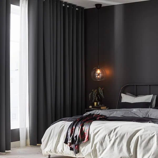 Blackout curtains, effective protection (1)