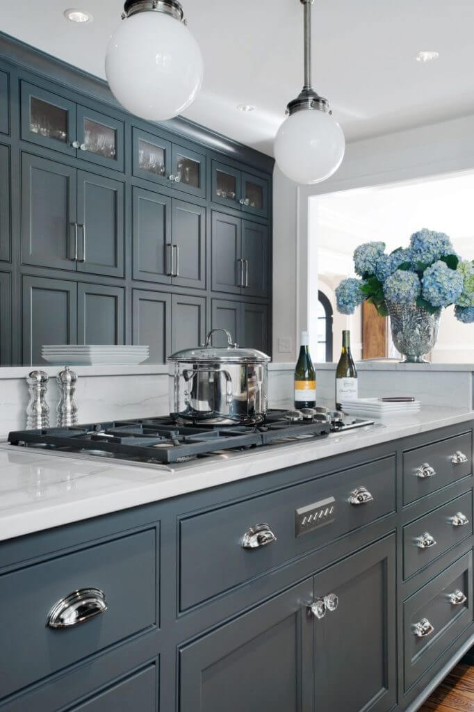 Charcoal-colored cabinets (1)