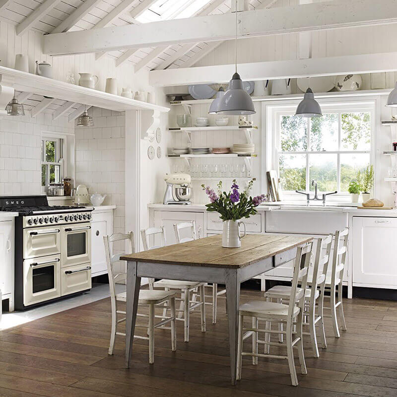 Contemporary rustic kitchen (1)