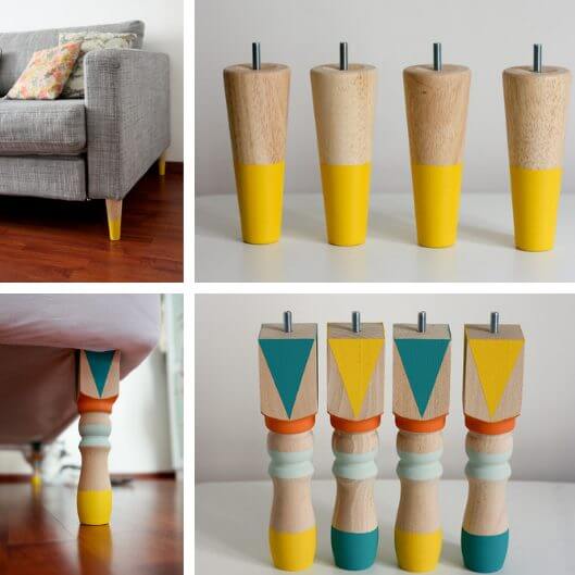 Customize the legs of the sofa (1)