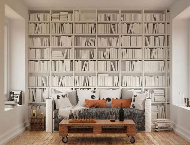 Forget the sofa with panoramic wallpaper (1)